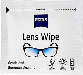 Zeiss Lens Wipes 200ct, White