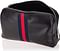 34 By Amr Diab Men Clutch With A Red Stripe, Black,