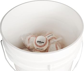 Wilson Champion Series Baseballs /A1030/Bucket/White/One Dozen