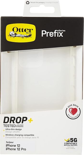 Otterbox Prefix Series Case For Iphone 12 & Iphone 12 Pro - Clear