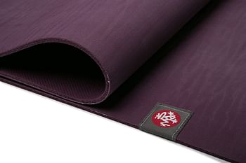 Manduka eko Yoga and Pilates Mat Midnight 180cm 61cm x 5mm