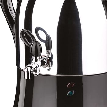 Korkmaz Caykolik Samovar A341-04 /One Size - Black And Silver