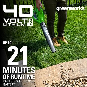 Greenworks Variable Speed Cordless Leaf /Blower-Vac/Blower Vacuum (Tool Only)