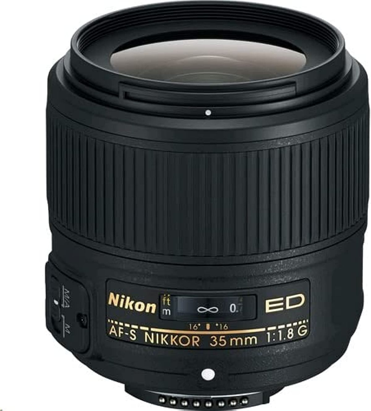 نيكون ايه اف -اس نيكور 35 ملم عدسة f/1.8G اد اف اكس، اسود