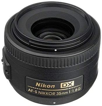 نيكون ايه اف -اس نيكور 35 ملم عدسة f/1.8G اد اف اكس، اسود