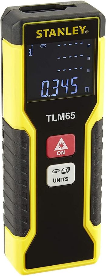 Laser Measuring Tool Tlm 65 By Stanley, 20 Meter, Stht1-77032