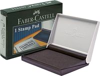 Faber Castell Stamp Pad Black, Suitable For All Kinds Of Rubber Stamps BLACK