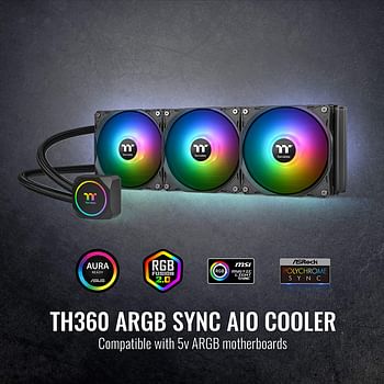 Thermaltake 360mm CL-W300-PL12SW-A TH ARGB/360mm