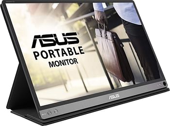 AsUS Mb16Ap Zenscreen Go 15.6" Full Hd Ips USb Type C Portable Eye Care Monitor, Black