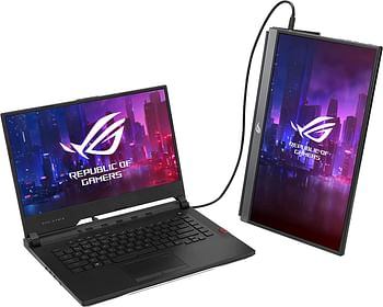 ASUS ROG Strix XG17AHP 17.3 Inch Portable Monitor, 1080P Full HD, IPS, 240Hz Supports 144Hz, Adaptive Sync, Eye Care, Micro HDMI USB C, ROG Carrying Tripod, 3 Hours Battery Life, Black