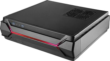 SilverStone Technology Gaming Slim Computer Case for Mini-Itx with Integrated RGB Lighting Cases (SST-RVZ03B) 300 watts