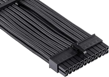 CORSAIR Premium Individually Sleeved PSU Cables Starter Kit for Corsair PSUs - Black