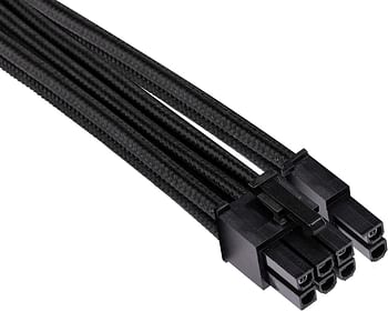 CORSAIR Premium Individually Sleeved PSU Cables Starter Kit for Corsair PSUs - Black