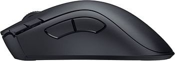 Razer Deathadder V2 X Hyperspeed - Award-Winning Ergonomic Design, Ultra-Fast Hyperspeed Wireless, 235Hr Battery Life, 7 Programmable Buttons, Gen 2 Mechanical Switches - Black, Rz01-04130100-R3G1,