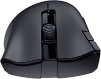 Razer Deathadder V2 X Hyperspeed - Award-Winning Ergonomic Design, Ultra-Fast Hyperspeed Wireless, 235Hr Battery Life, 7 Programmable Buttons, Gen 2 Mechanical Switches - Black, Rz01-04130100-R3G1,