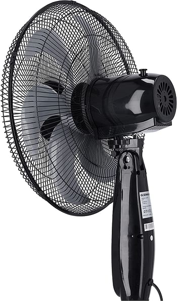 Olsenmark Classic Stand Fan 16-Inch Height - Black