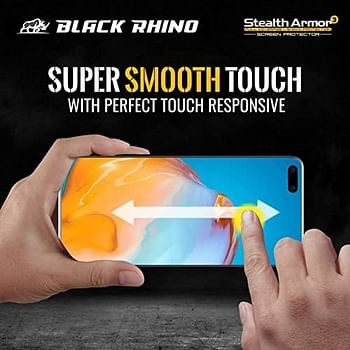 Samsung Galaxy S20 Ultra Screen Protector - 3D Curved Full Glue Guard - Non Tempered Glass - Scratch & Proof - Finger ID & Face ID Works - Case Friendly.