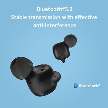 Xiaomi Redmi Buds 3 Lite Wireless Headphones Approx. 5h Earphone Battery Life 10 meters Bluetooth Range 4.3 g - Black