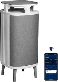 Blueair Dustmagnet Dm-5240I Air Purifier - Hepasilent Filtration With Dustmagnet Technology - Medium Room - For Rooms Upto 20 Sq.M - Grey