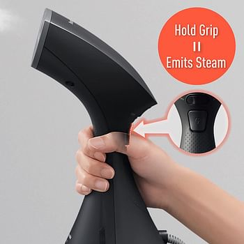 Panasonic ‎NI-GS400HTH  Hand Garment Steamer Greyb"Min 1800W