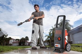 B&D Bxpw1600E-B5 Pressure Washer 125 Bar 1600W