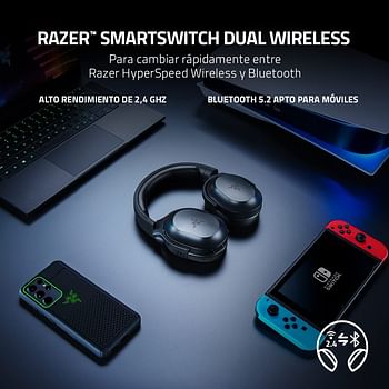 Razer Barracuda X Wireless Gaming & Mobile Headset PC, Playstation, Black, RZ04-04430100-R3M1