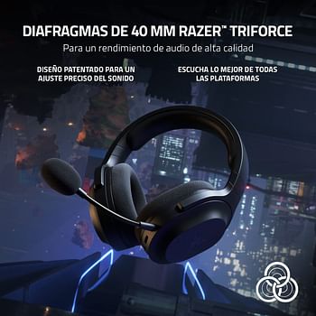 Razer Barracuda X Wireless Gaming & Mobile Headset PC, Playstation, Black, RZ04-04430100-R3M1