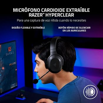 Razer Barracuda X Wireless Gaming & Mobile Headset PC, Playstation, Black, RZ04-04430100-R3M1