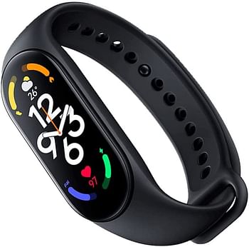 Xiaomi Smart Band 7 Up To 50Meter Waterproof 1,62 Inch Amoled Display 100Training Modes Magnetic Charging Bluetooth 5.2 Android- iOS - Black