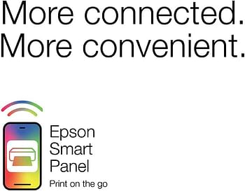 Epson EcoTank L3251 3 in 1 Home Printer with Wifi and SmartPanel + Business paper 80g 2500 sheets Compact - Black