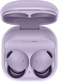 Samsung Galaxy Buds2 Pro Bluetooth Earbuds, True Wireless, Noise Cancelling, Charging Case, Quality Sound, Water Resistant, Bora Purple