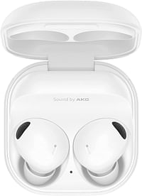 Samsung Galaxy Buds2 Pro Bluetooth Earbuds, True Wireless, Noise Cancelling, Charging Case, Quality Sound, Water Resistant, White