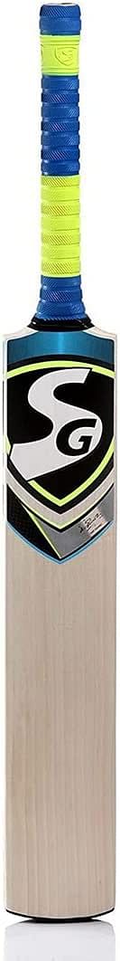 SG Nexus Xtreme Grade 5 English Willow Cricket Bat (Size: Size 3,Leather Ball) MultiColor