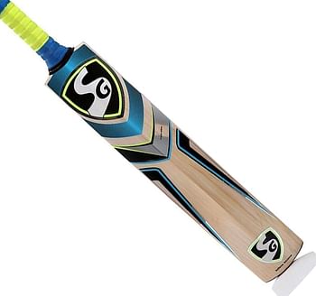 SG Nexus Xtreme Grade 5 English Willow Cricket Bat (Size: Size 3,Leather Ball) MultiColor