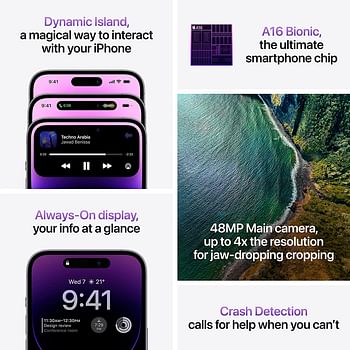 Apple iPhone 14 Pro 256GB - Deep Purple