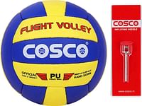 Cosco Unisex Adult Flight Volley Ball, Multi-Colour, 4