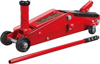 BIG RED T83006 Torin Hydraulic Trolley Service/Floor Jack with Extra Saddle (Fits: SUVs and Extended Height Trucks): 3 Ton (6,000 lb) Capacity Red