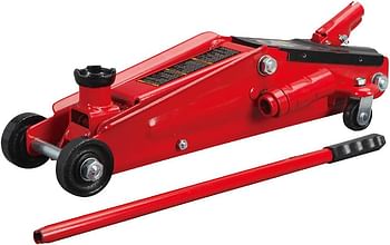 BIG RED T83006 Torin Hydraulic Trolley Service/Floor Jack with Extra Saddle (Fits: SUVs and Extended Height Trucks): 3 Ton (6,000 lb) Capacity Red