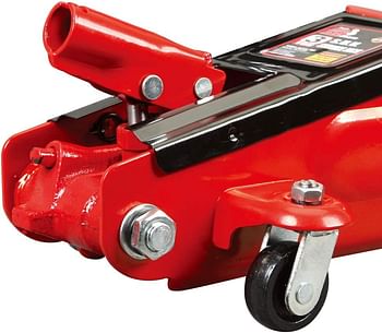 BIG RED T83006 Torin Hydraulic Trolley Service/Floor Jack with Extra Saddle (Fits: SUVs and Extended Height Trucks): 3 Ton (6,000 lb) Capacity Red