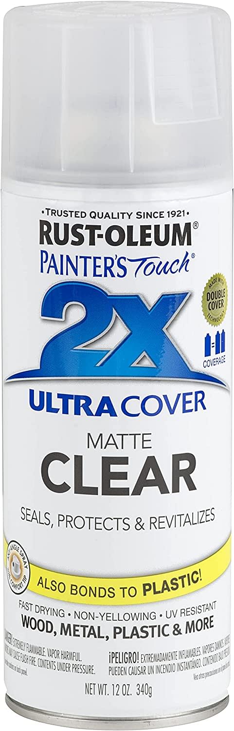 Rust-Oleum Painter'S Touch 2X Ultra Cover Clear Spray - Matte Clear