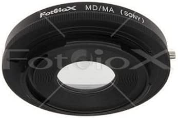 Fotodiox Pro Lens Mount Adapter - Minolta Rokkor (Sr / Md / Mc) Slr Lens To Sony Alpha A-Mount (And Minolta Af) Mount Slr Camera Body /Black