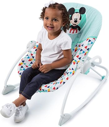 Disney Baby Mickey Mouse Happy Triangles Infant To Toddler Rocker™ /MultiColor/One Size