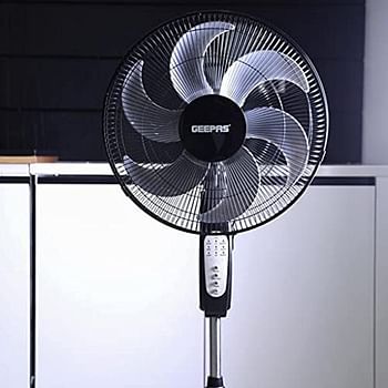 Geepas 16 Inch Stand Fan with Remote Control