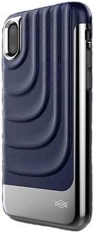X- Doria Spartan Back Hard Cover For Apple Iphone X, Blue