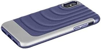 كفر خلفي صلب اكس دوريا سبارتان لهاتف ابل ايفون اكس , ازرق ، iPhone X