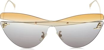 Fendi Women's 202823 Sunglasses, Color: Greyhonsh, Size: 99