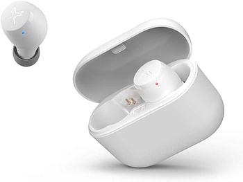 Edifier X3 to U Wireless Earphones, Bluetooth 5.0 Earphones CVC 8.0 Noise Cancellation Wireless Earbuds, Qualcomm® AptX™ Audio, IP55 Waterproof Earbuds, Voice Assistant USB C Earphones - White