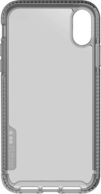 تيك21 بيور تينت لهاتف ايفون XR مع غطاء حماية من السقوط 10 قدم - كاربون