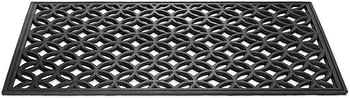 DII Rubber Doormats Collection All Weather, 18x30, Lattice