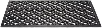 DII Rubber Doormats Collection All Weather, 18x30, Lattice